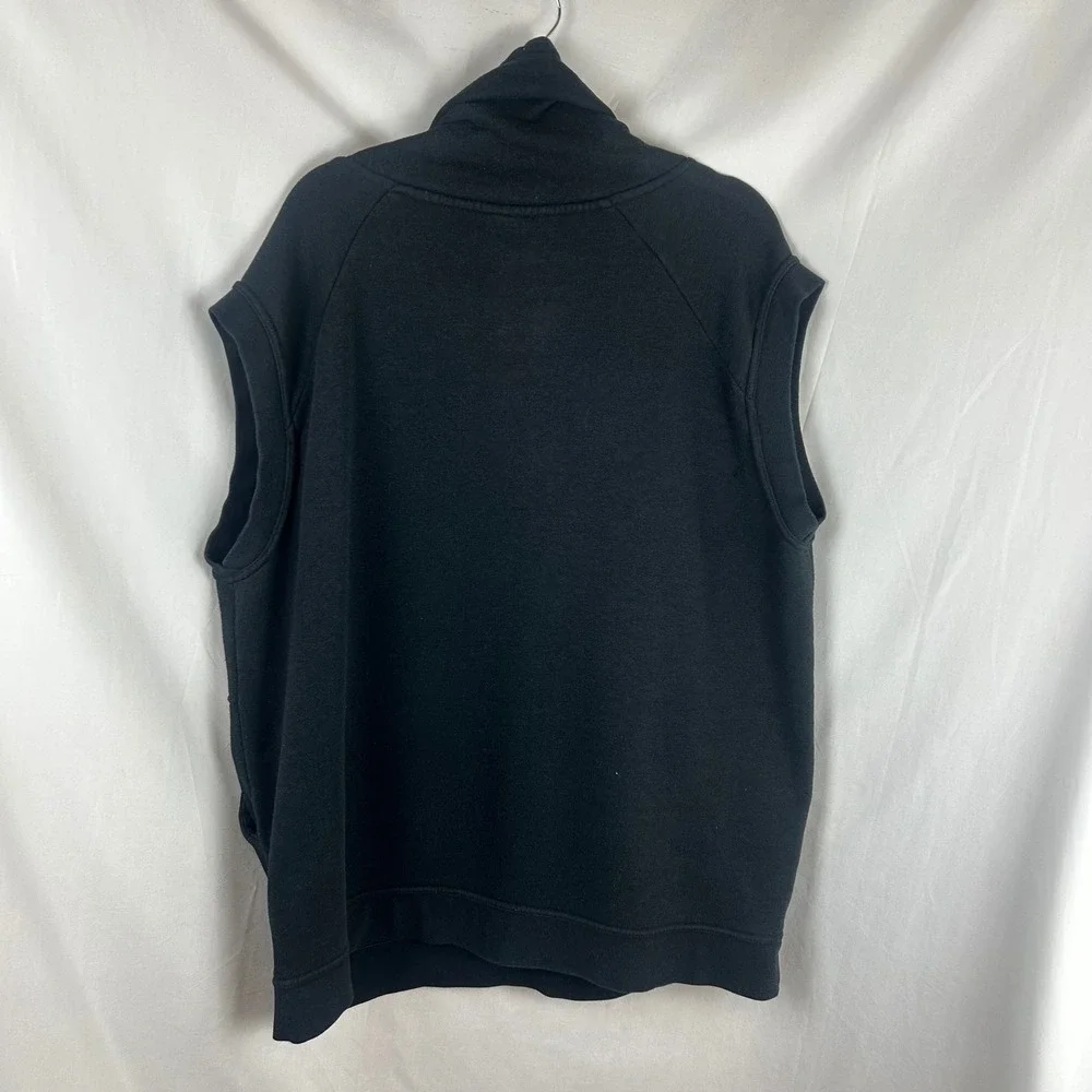 Nike Mens Sleeveless Funnel Neck Hoodie Black Futura Logo XL Pullover Vest